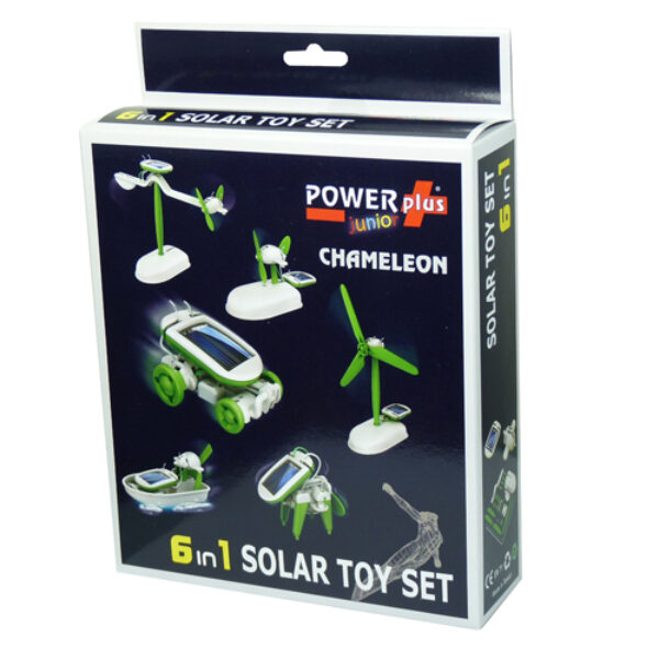 Chameleon 6-in-1 solar toy set