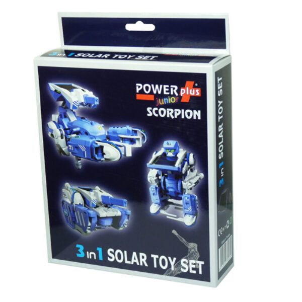 Scorpion 3-in-1 solar toy set