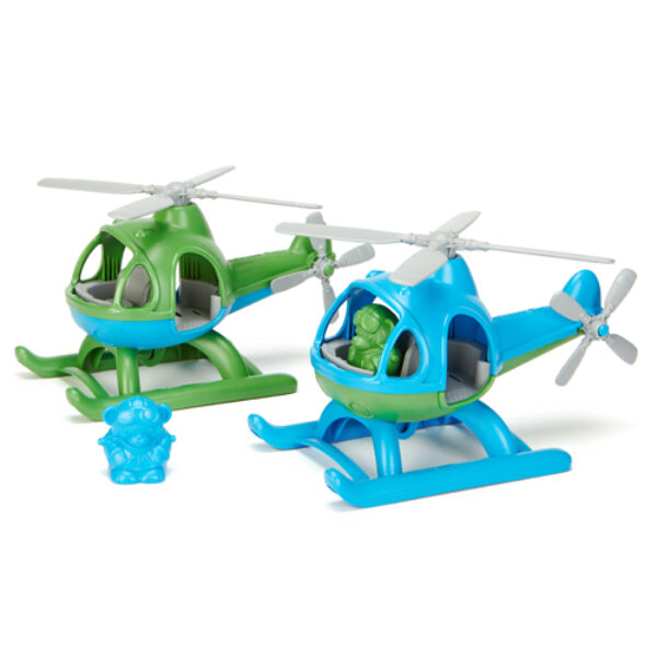 Helicopter Green Toys